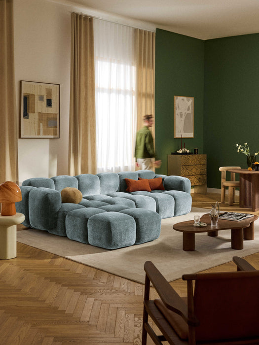 Modular Sofa Tayla 4-seater with Ottoman leftright