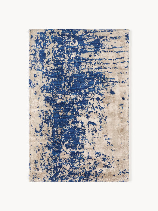 Cynthia Hand-Woven Wool Rug with Abstract Pattern