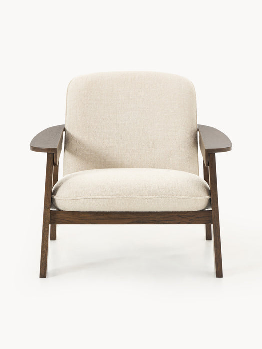 Oak Wood Lounge Armchair Steve