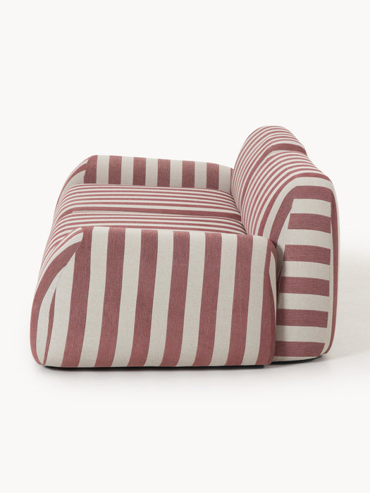 Modular Striped Sofa Wolke 3-seater