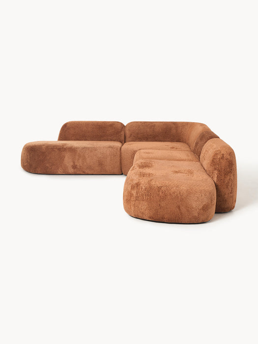 Wolke XL Modular Teddy BouclÃ© Corner Sofa