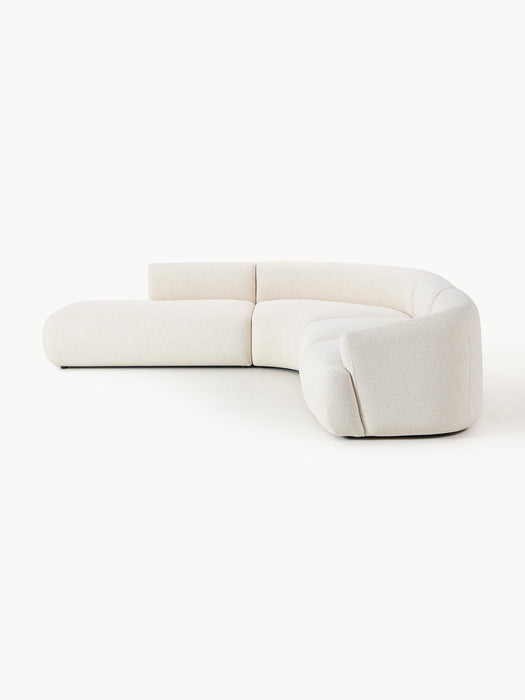 Sofia Modular Bouclé Corner Sofa (4-seater)