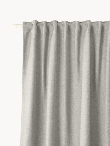 Jensen Opaque Multi-Band Curtain, W 280 cm