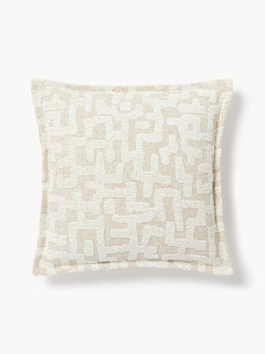 Contia Viscose Cushion with Woven Jacquard Pattern