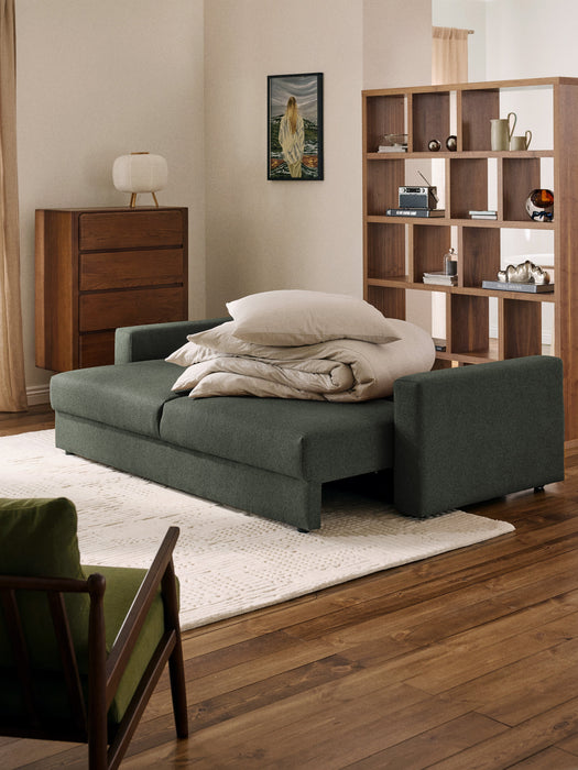 Boucl Sofa Bed Tasha 3-seater