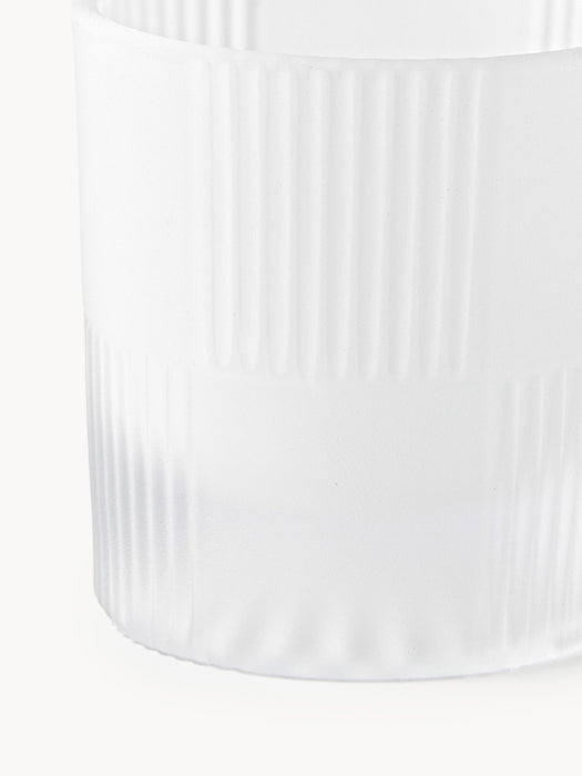 Tumblers Bicchi with Embossed Pattern Set of 4