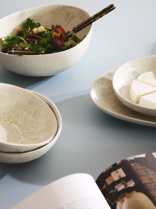 Handmade Organic Shaped Salad Bowl Macey