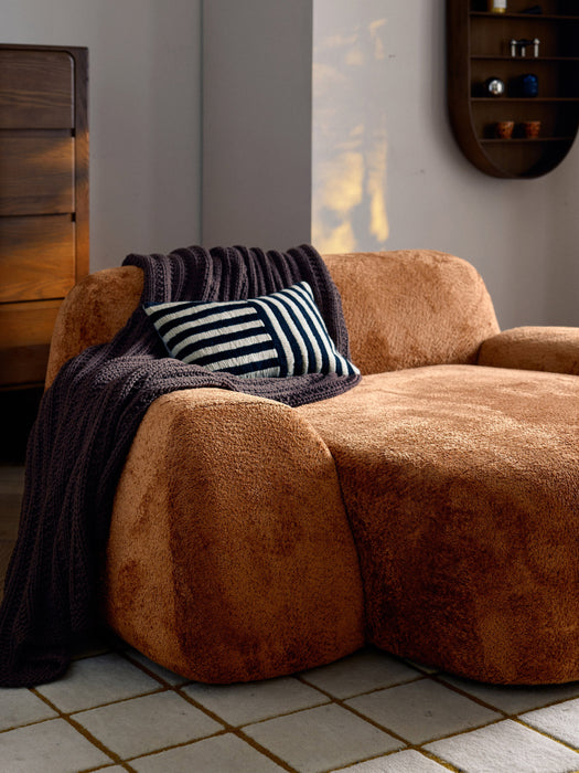 XL Teddy Boucl Lounge Chair Wolke