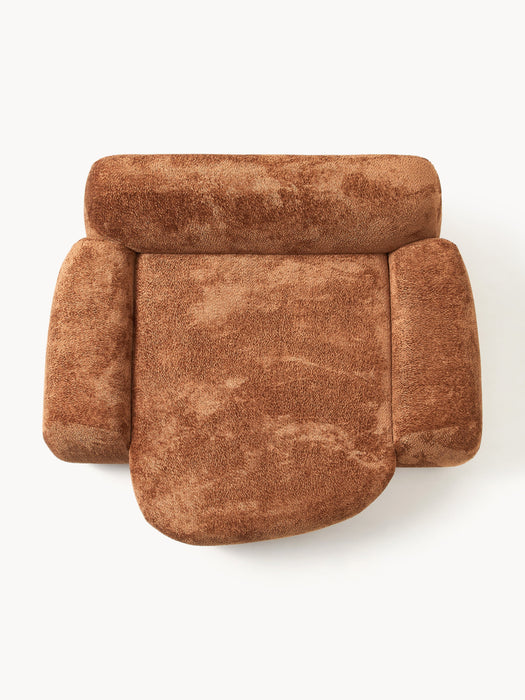 XL Teddy Boucl Lounge Chair Wolke