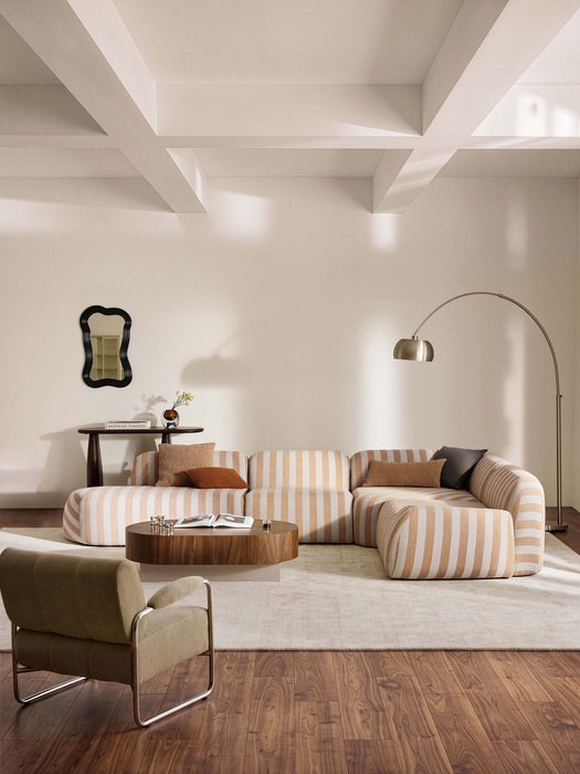 Wolke XL Modular Striped Corner Sofa