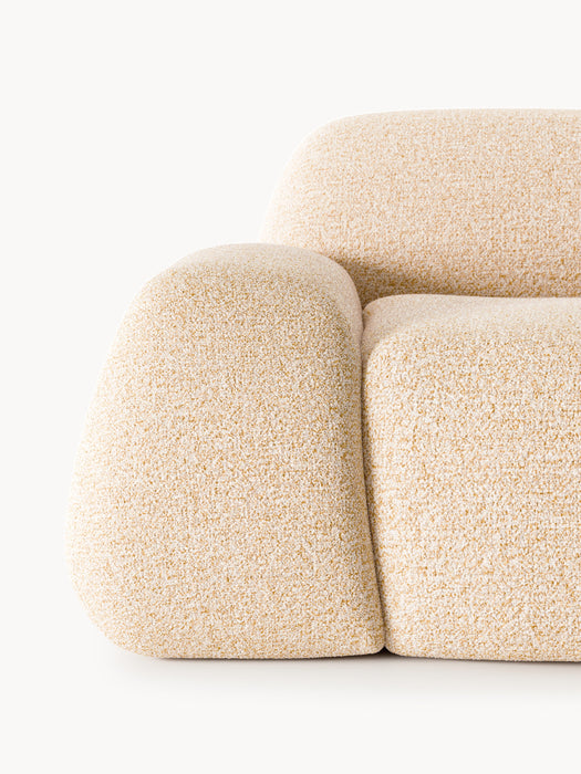 XL Modular Boucl Sofa Wolke
