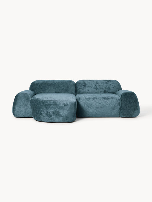 Wolke Modular Teddy Bouclé Corner Sofa (3-seater)