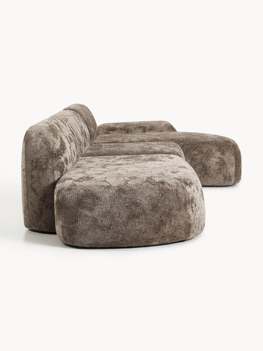 Wolke Modular Teddy Bouclé Corner Sofa (4-seater)