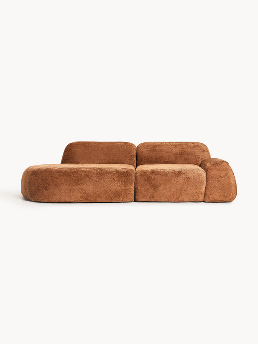 Wolke Modular Teddy Bouclé Chaise (3-seater)
