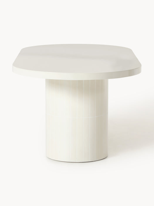 Oval Garden Table Saya 200x100 cm