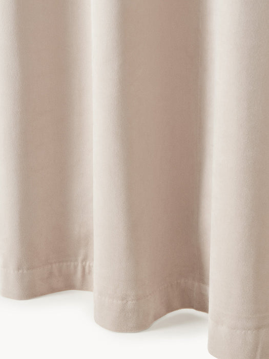 Rush Velvet Dim-Out Multi-Band Curtain, W 270 cm