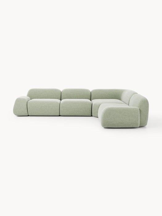 Wolke Modular Bouclé Corner Sofa (4-seater)