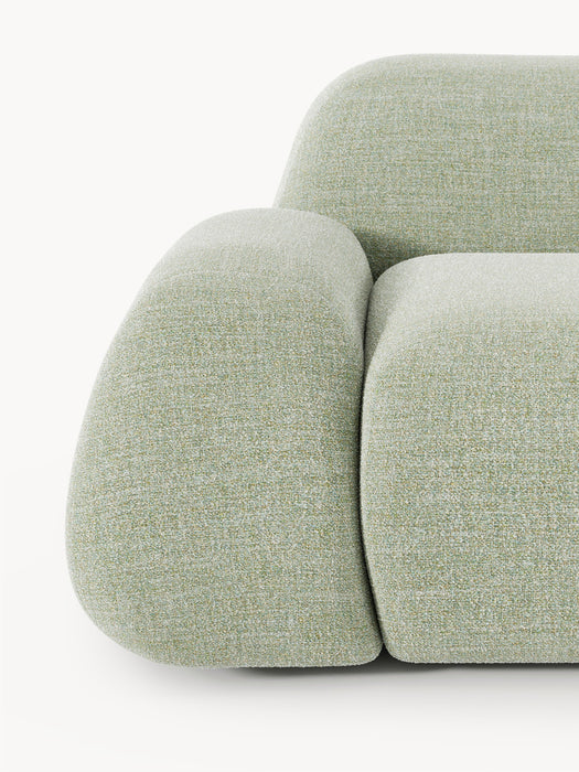 Modular Boucl Corner Sofa Wolke 4-seater