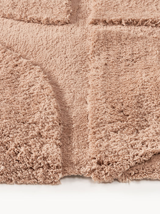Jade Fluffy High-Low Runner