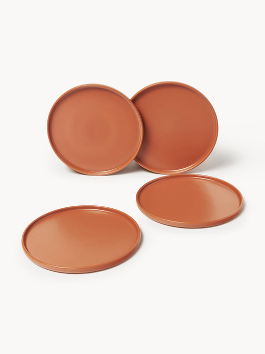 Lowri Handmade Dinner Plates, Set of 4