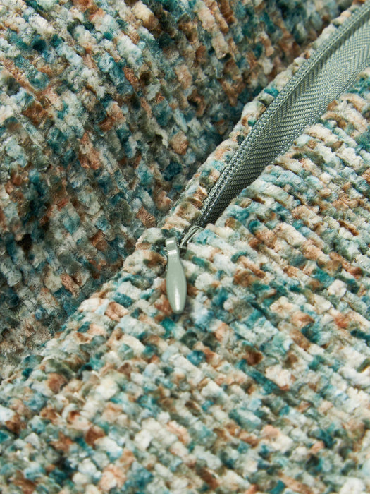 Hanka Chenille Cushion Cover with Pixel Pattern