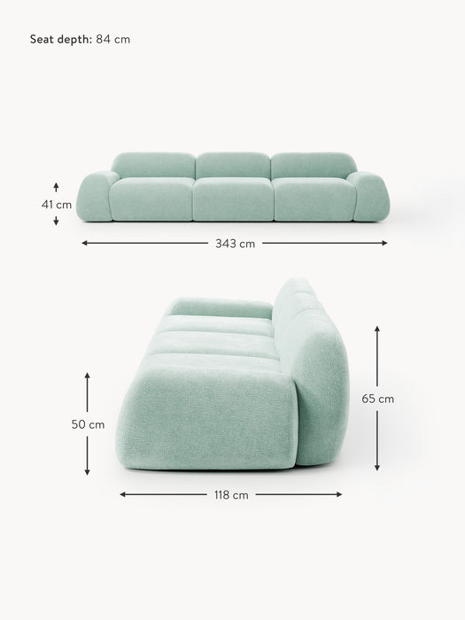 Modular Sofa Wolke 4-seater