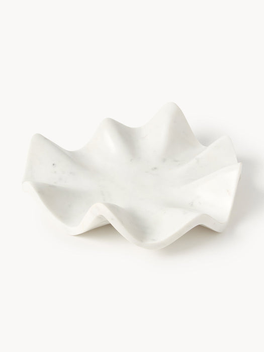 Gaia Handmade Decorative Marble Tray, Ø 30 cm