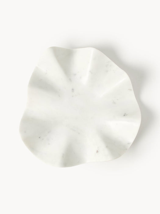 Gaia Handmade Decorative Marble Tray, Ø 30 cm