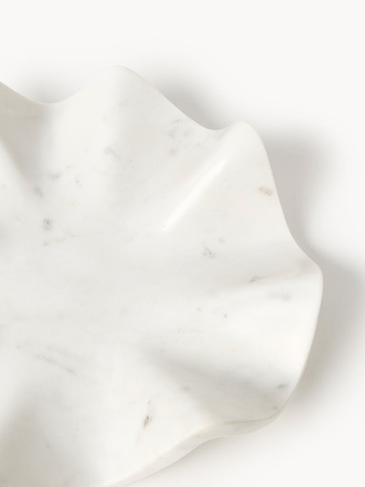 Gaia Handmade Decorative Marble Tray, Ø 30 cm