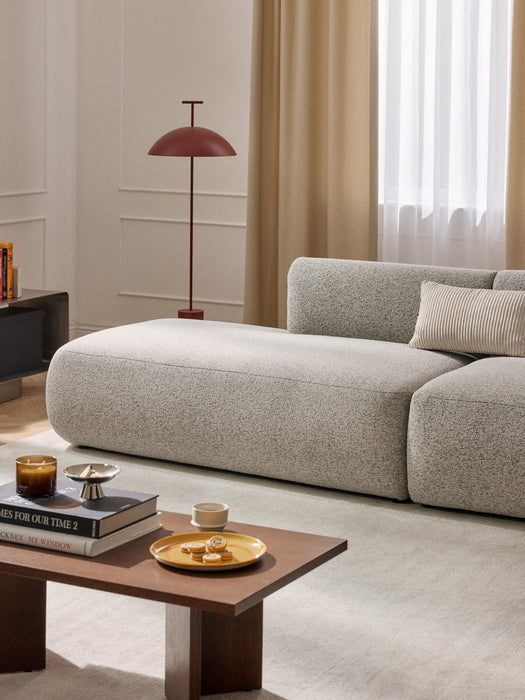 XL Modular Boucl Corner Sofa Sofia