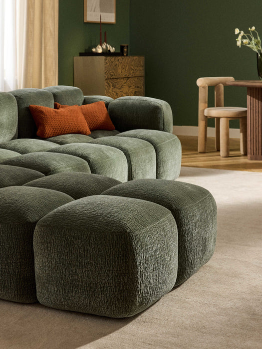 Modular Sofa Tayla 4-seater with Ottoman leftright