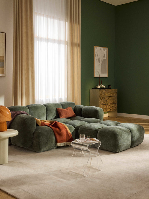 Modular Sofa Tayla 2-seater with Ottoman leftright