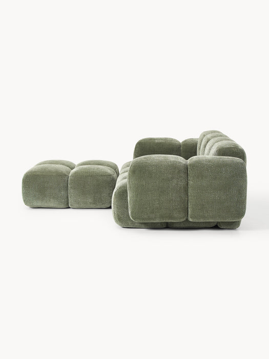 Modular Sofa Tayla 2-seater with Ottoman leftright