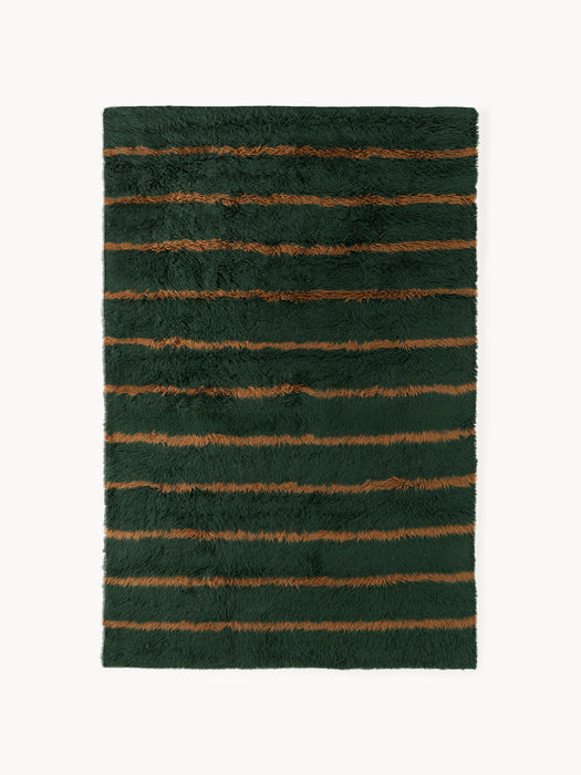 Hand-Tufted High-Pile Wool Rug Chaz