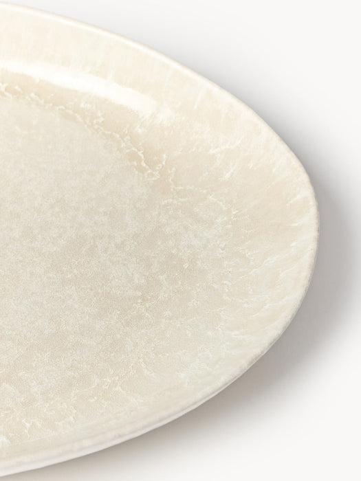 Macey Handmade Organic Shaped Dinner Plates, Set of 4