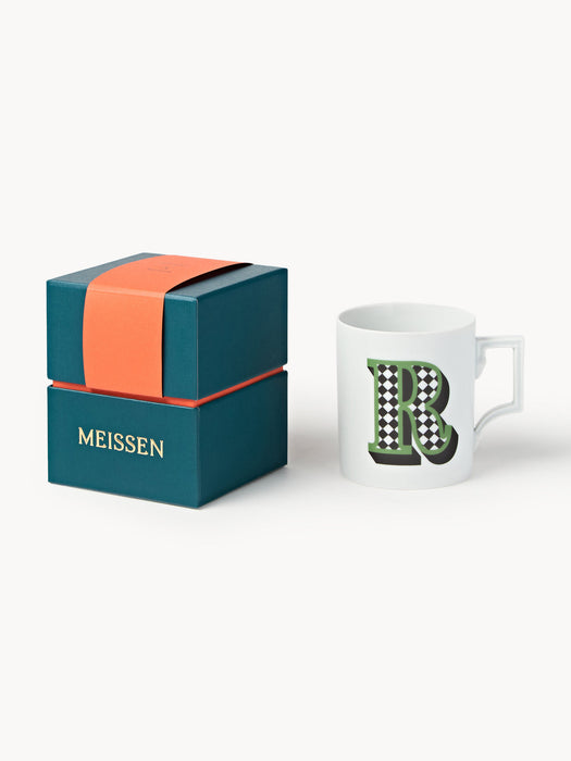 Initials Westwing x MEISSEN, Handmade Mug with Decorative Motif