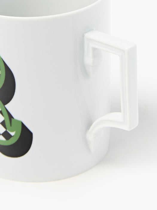 Initials Westwing x MEISSEN, Handmade Mug with Decorative Motif