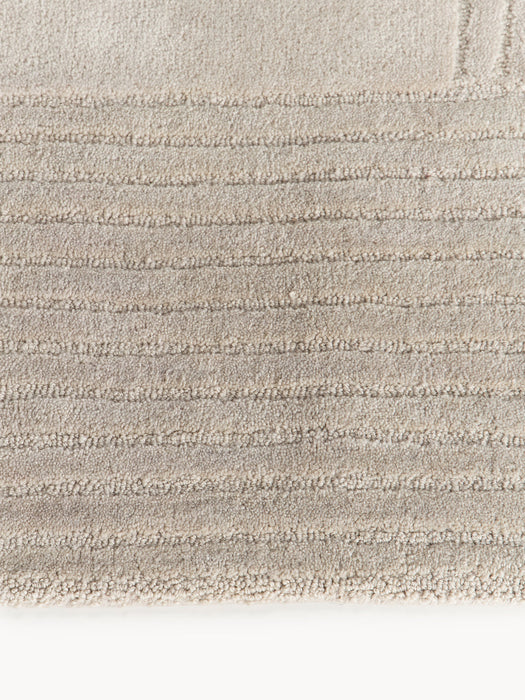 Mason High-Low Wool Runner, Hand-Tufted