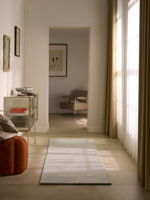 Mason High-Low Wool Runner, Hand-Tufted