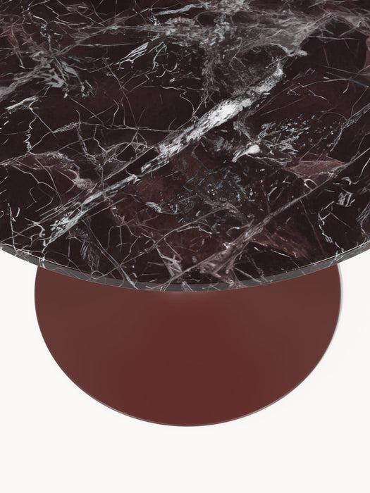 Miley Round Marble Dining Table, Ã 90 cm