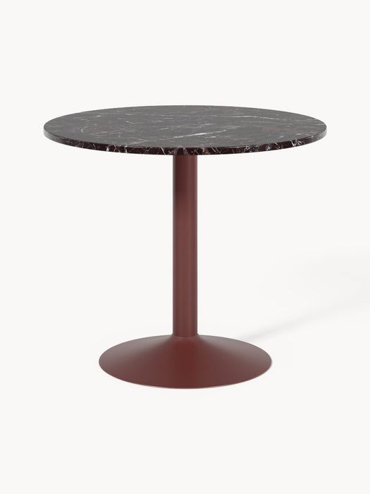 Miley Round Marble Dining Table, Ã 90 cm