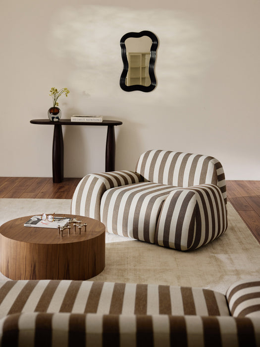 Striped Lounge Chair Wolke