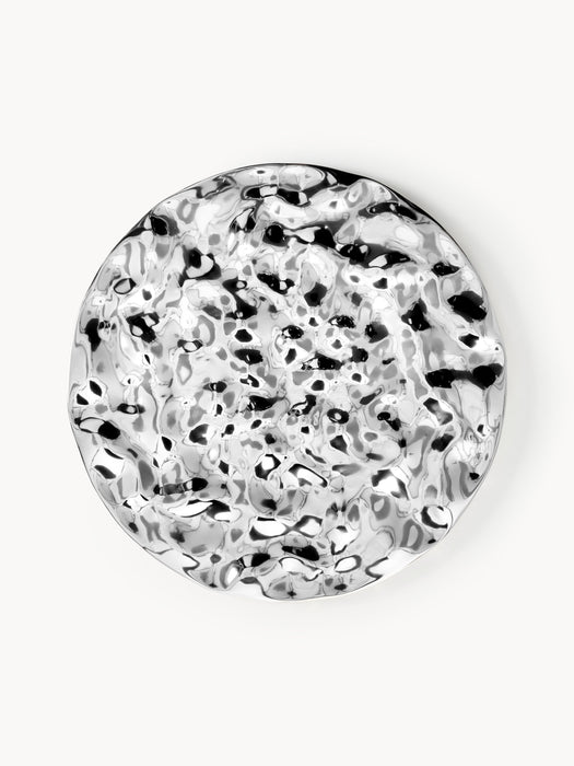 Wall Object Splash with Hammered Surface 100 cm