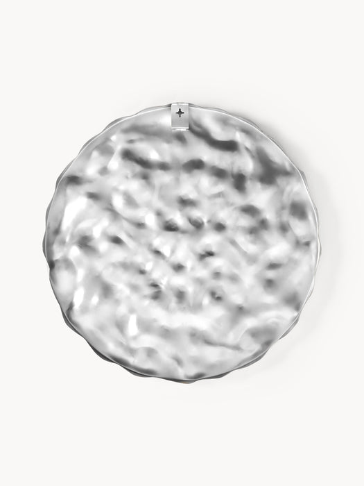 Wall Object Splash with Hammered Surface 100 cm