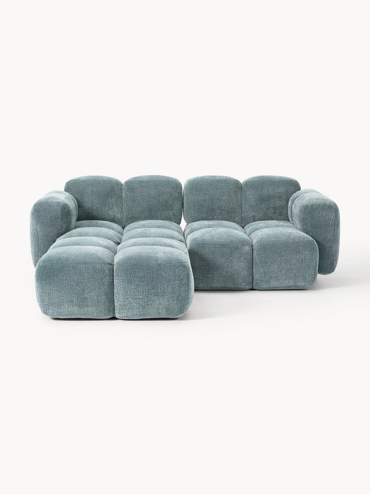 Tayla Modular Sofa (3-seater) with Ottoman (left/right)