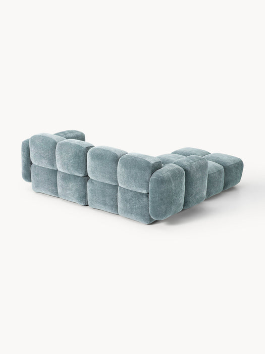 Tayla Modular Sofa (3-seater) with Ottoman (left/right)