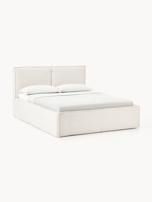 Upholstered Boucl Bed Dream with Storage