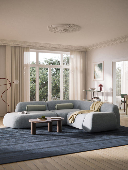 Wolke Modular BouclÃ© Corner Sofa (4-seater)