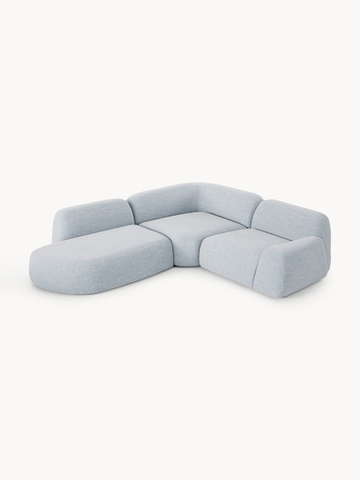 Wolke Modular BouclÃ© Corner Sofa (4-seater)