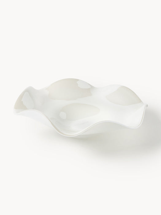 Handmade Glass Decorative Bowl Ona W 32 cm